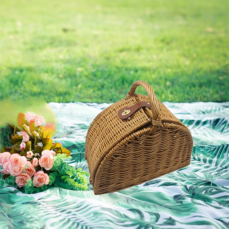 Washable Cane Holiday Wicker Picnic Basket Buy Cane Picnic Rattan