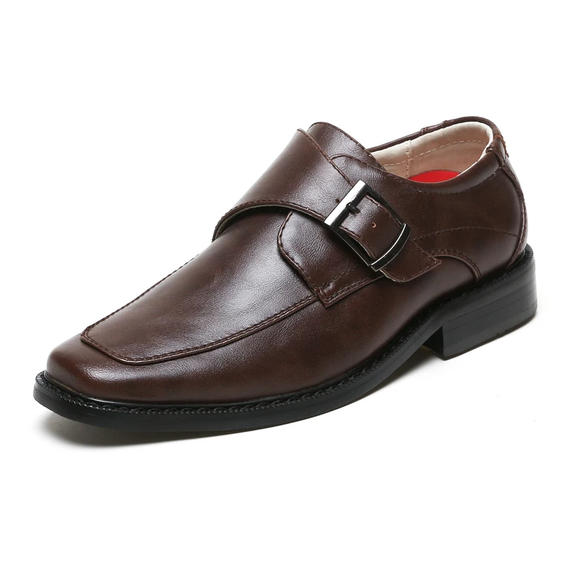 

High quality customized children's dress boys dress shoes, Black, other color according by customer request