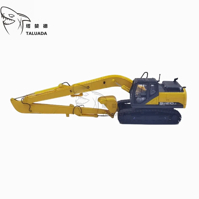 

TALUADA Alloy 1:50 Scale Model SH210LC 6LR Extended Arm Hand Excavator Model Toy