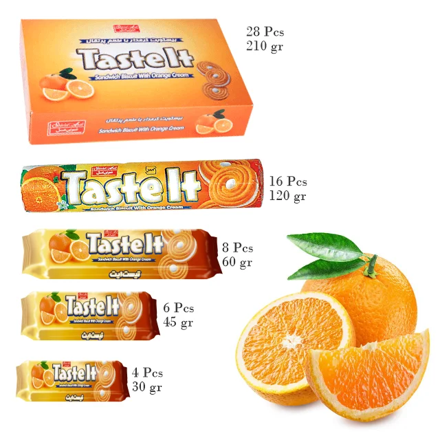 
Taste It Cream Sandwich Biscuit from Iran 