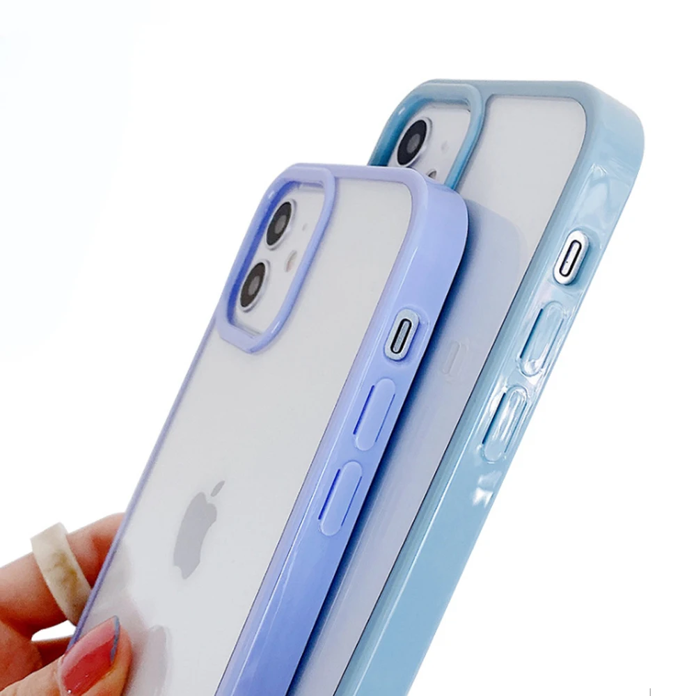 

Tpu Pc Material Phone Case Support Custom Various Patterns Phone Case Protective Cover For Iphone 11, Transparent