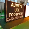 Mobile Temporary Speed Indication Device Real Time Traffic Arrow Boards