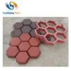 interlock patio paving stones DIY garden concrete walkway pavement Mold