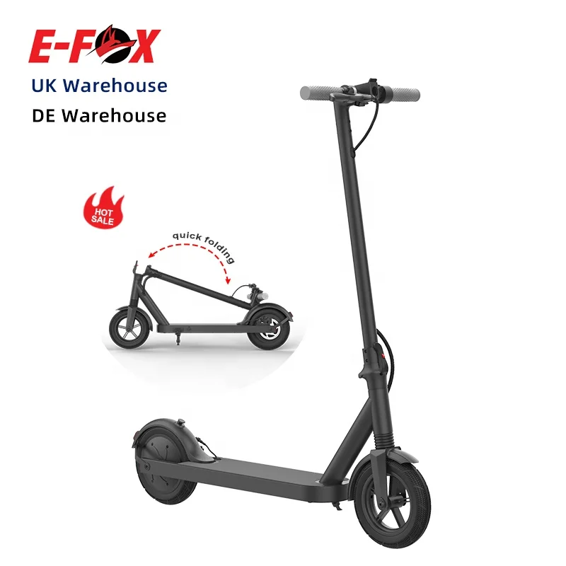 

EU warehouse 8.5 inch 350W brushless motor 25KM 7.5A 36V 18650 battery electric scooter