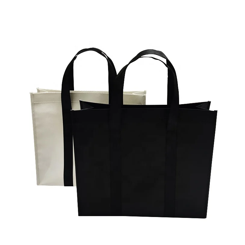 

China manufacturer dark green decorative non woven laminated bags, Customized color