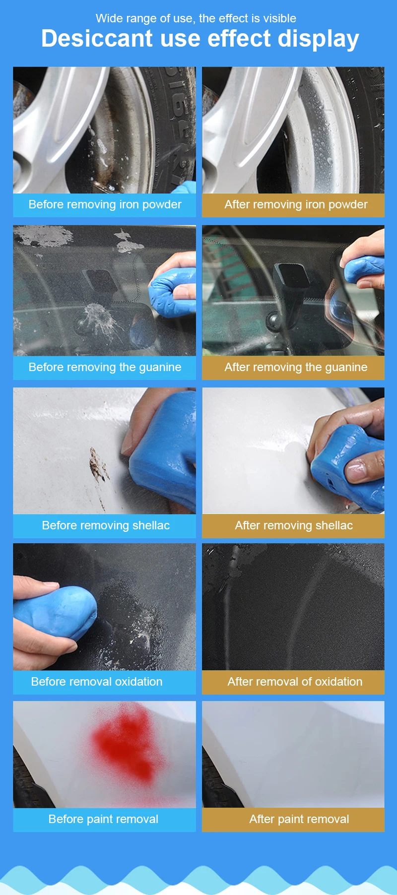 Car Polish Wholesale Factory Price Car Wash Detail Clay Bar Magic Clay