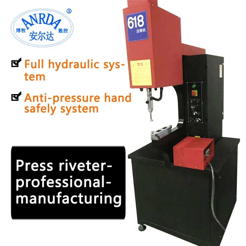 
High quality & best price CK618 hydraulic riveting machine 