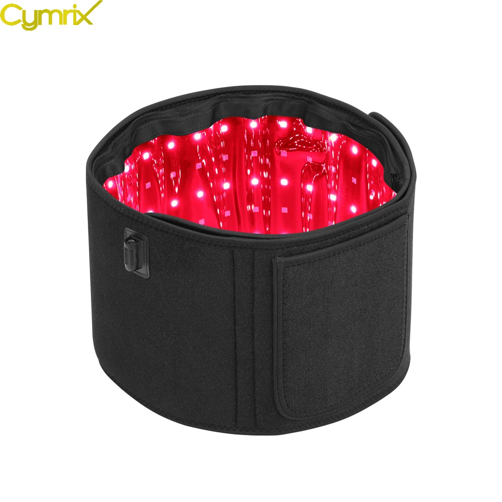 

Heating Pad Red Light Therapy Waist Belt Infrared Light 660nm 850nm Red Light Therapy Belt For Pain Relief