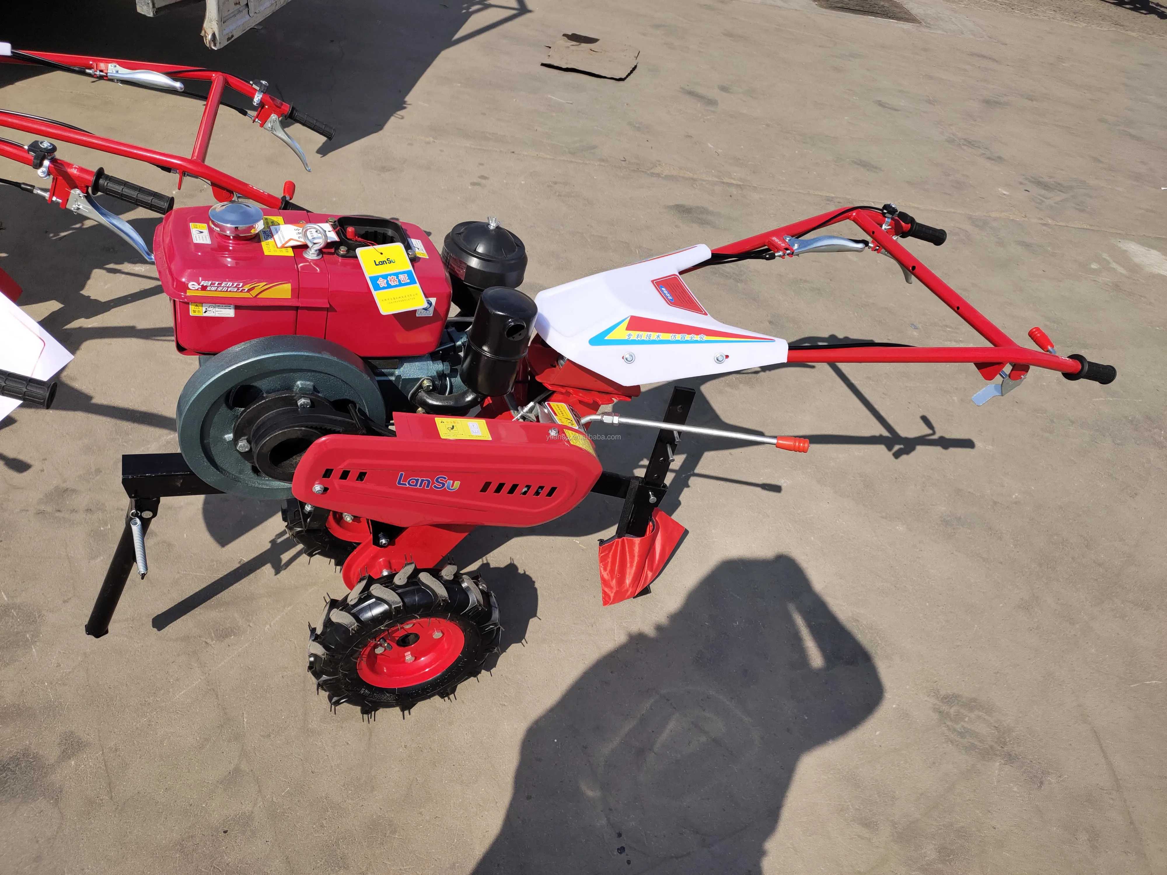 Ce Grass Crusher Corn Rice Wheat Harvester Multifunction Micro