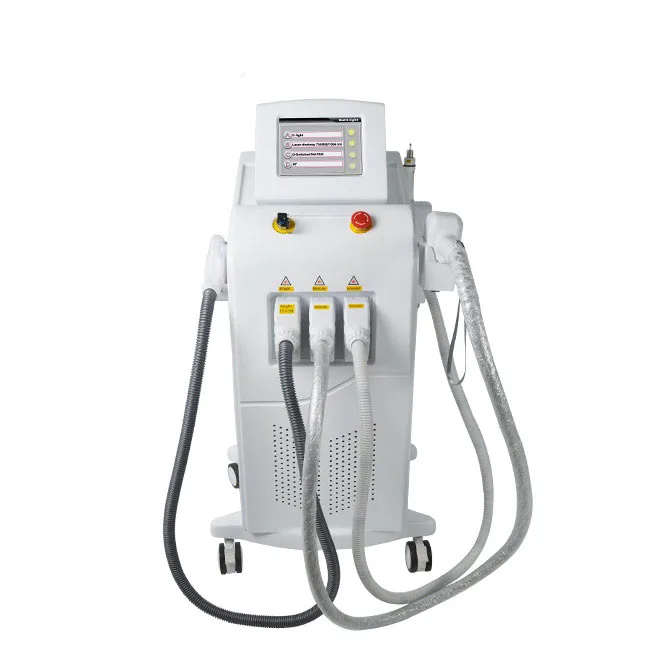 

OEM ODM 3 in 1 Elight + 808 diode laser + ND yag 1064 nm 532 nm nd yag laser q-switched tattoo hair removal machine
