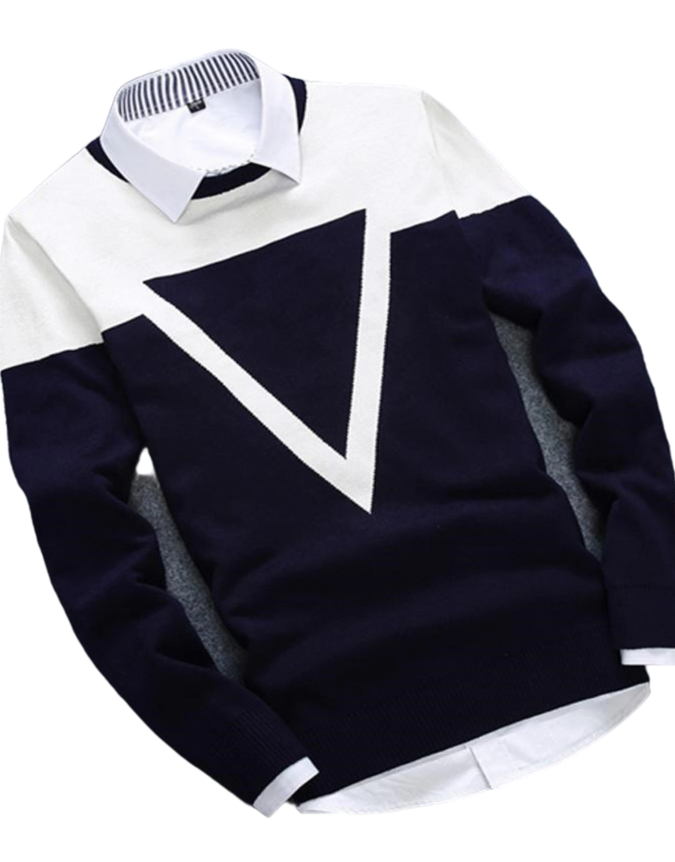 

New design fashion autumn and winter knitwear size  Men's casual sweater