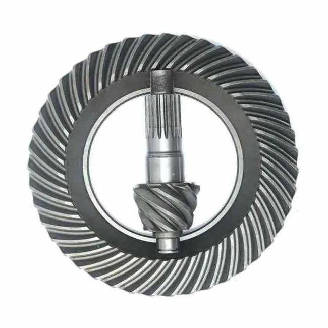 Worm Gear Spiral Bevel Gears For Hino Gearbox 2730161j00 Rear Axle 8/43 Differential Basin