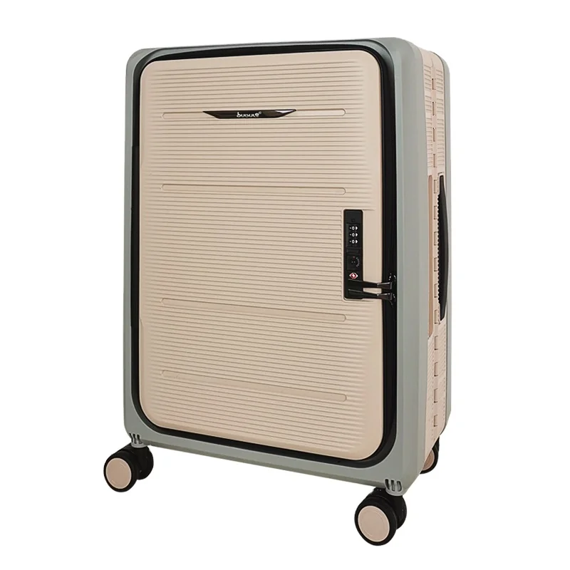 

BUBULE custom pp carry on high quality folding rolling trolley luggage travel hard suitcase with wheels, Customized color