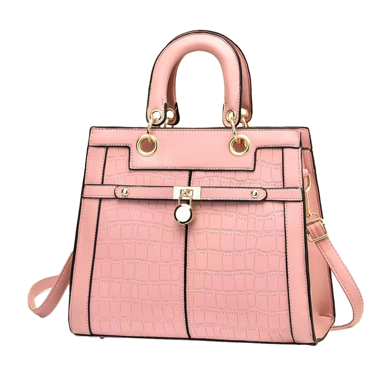 

CB497 Fashion trending lock luxury shoulder ladies bags leather handbags 2021