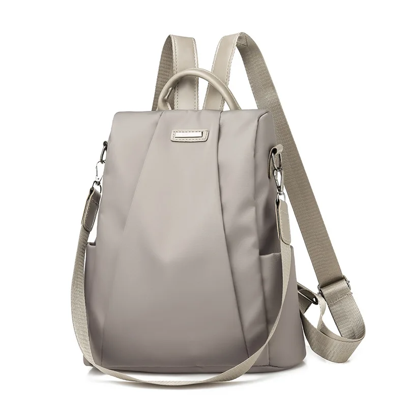 

Women Female Backpack Classic PU Leather Solid Color Backpacks Fashion Shoulder Bag Travel bags