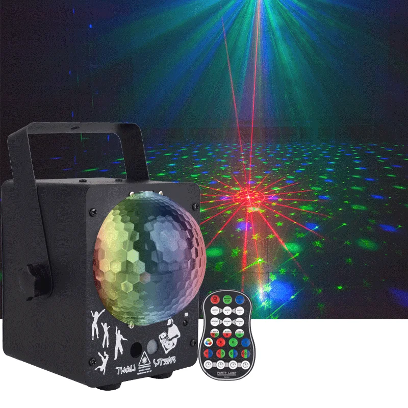 

beam Lights 60 Pattern Laser projector Party light disco Ball Stage Laser Lighting LED Festival disco decoration DJequipment