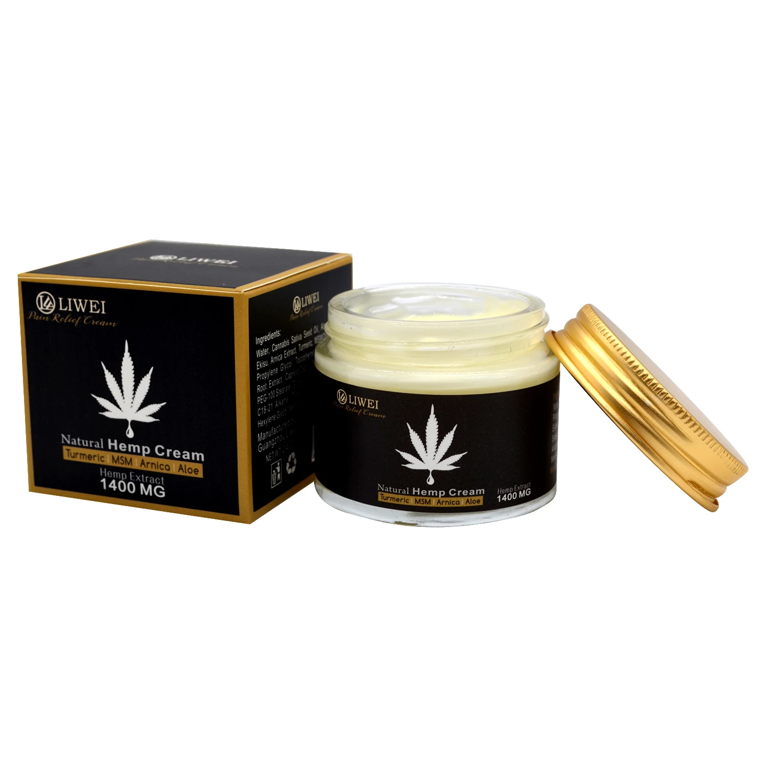 

Wholesale Private Label Organic Full Spectrum Pain Relief Hemp Cream