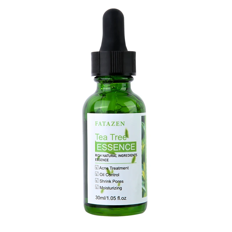 

FATAZEN Organic Antioxidant Green Tea Serum Skincare Face Hydrating Oil Control Facial Serum Private Label Tea Tree Essence