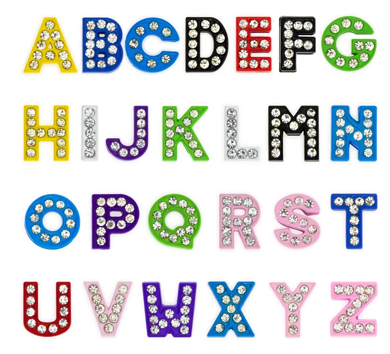 

Wholesale metal  colored letter slider