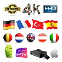 

4K FHD Germany Netherlands UK Spain Italy Austria France Belgium IPTV Subscription m3u Smart TV MAG25x IOS adult android tv box