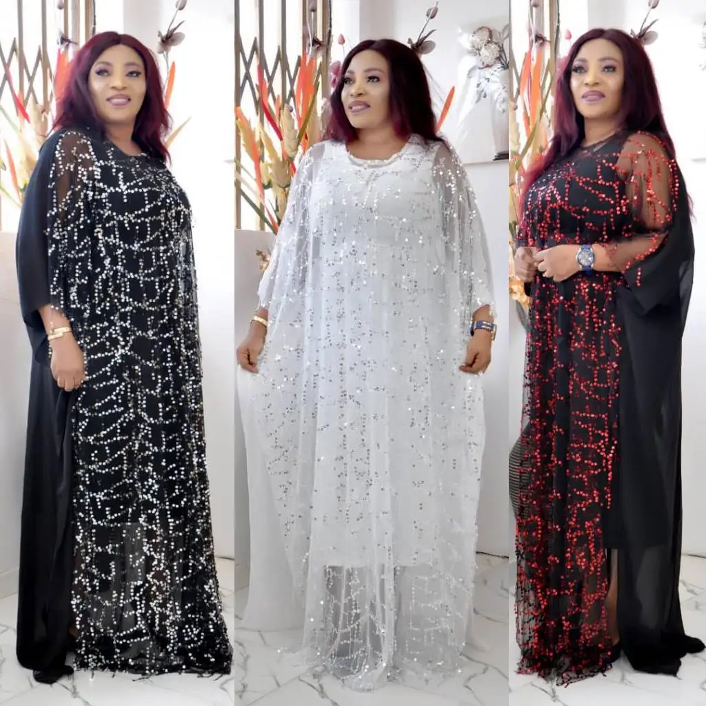 

New Arrival Casual Dresses Fabric Ladies Wedding Dress Women Muslim Dress, As showed