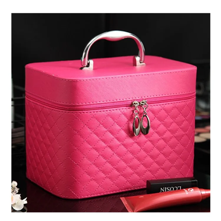 

Customized cosmetic bag new large-capacity travel portable cosmetic box portable professional cosmetics storage bag