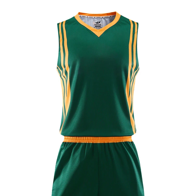 

2022 new design zhouka custom basketball jersey sports suit sports basketball shirt, Custom color