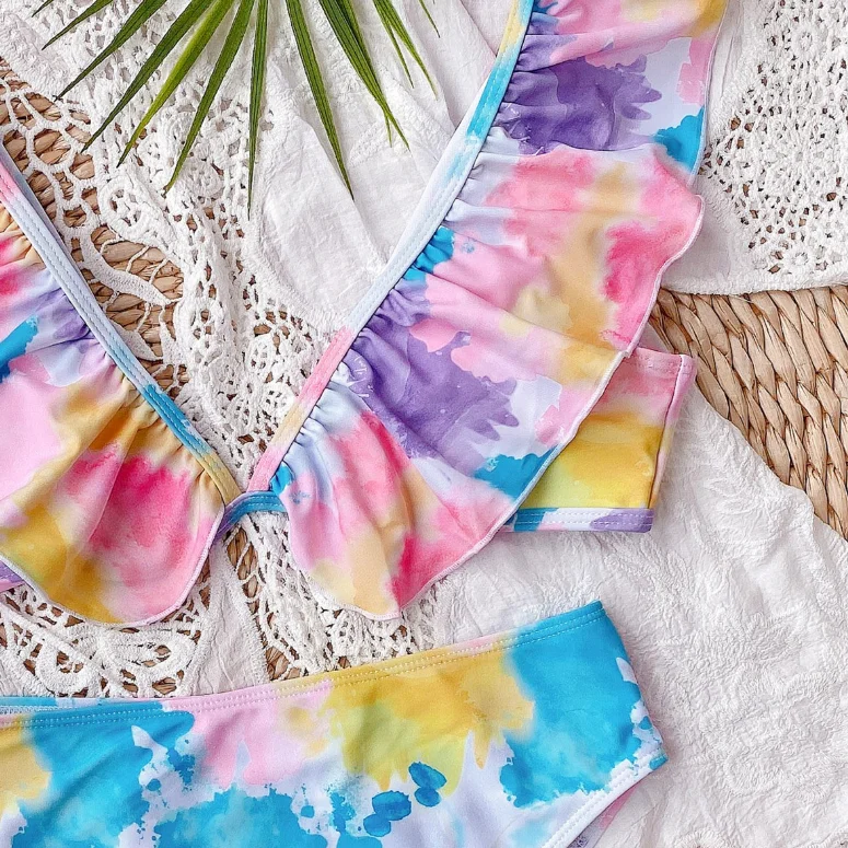 ruffle bikini