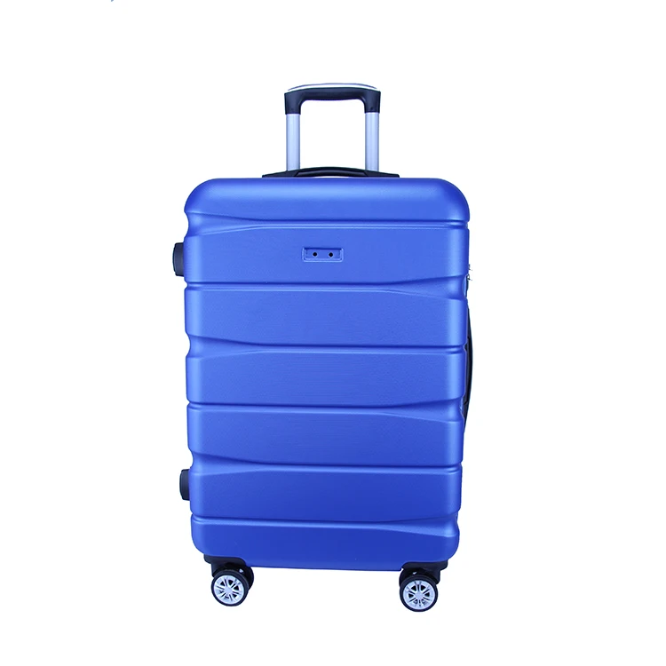 

20" Hot Sale Cheap Carry-on ABS Travel Suitcase in Stock Trolley Luggage and Bag, Rose golden, blackish green, black, darl sliver, etc.