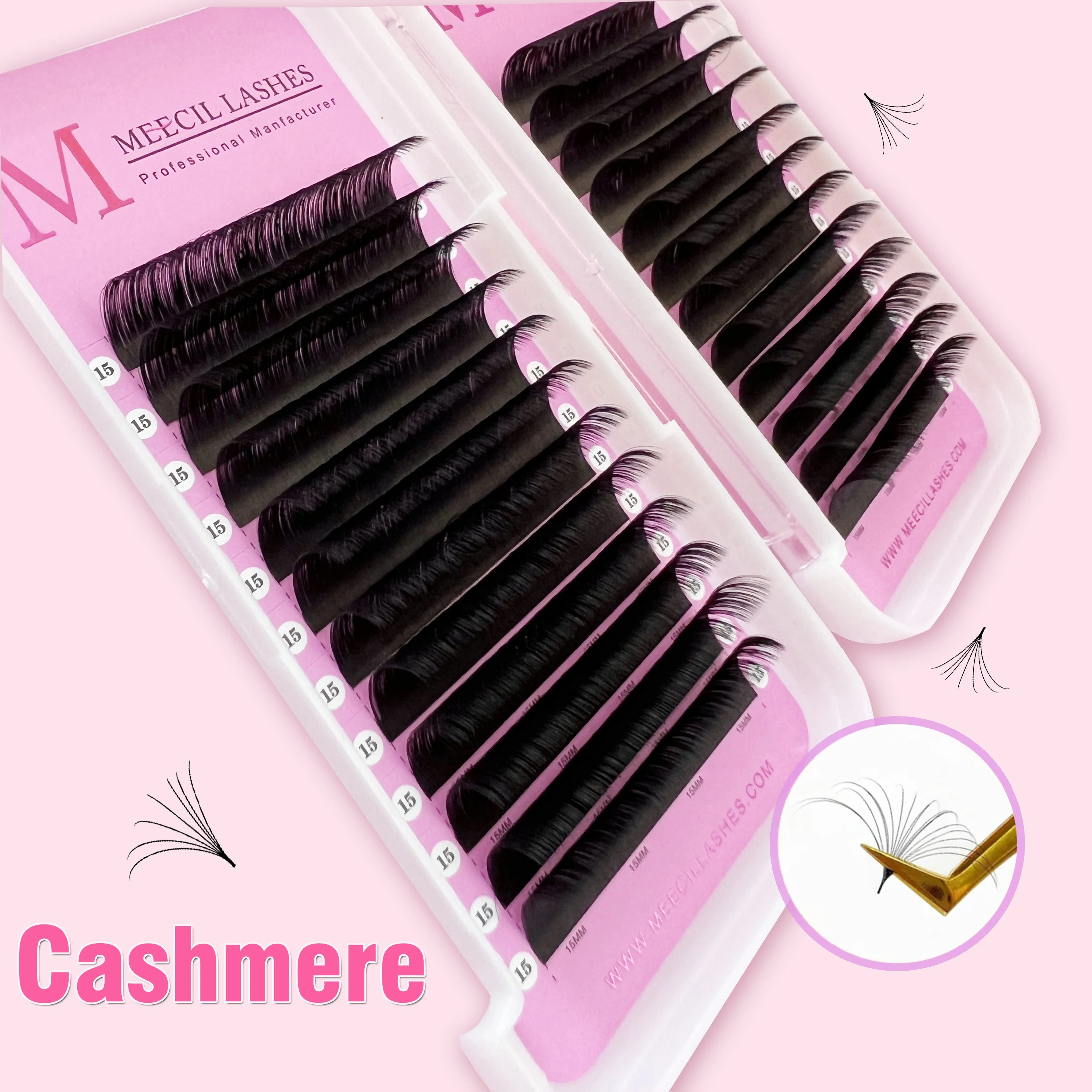 

Hot Selling 2023 Eyelash Extension Cheap Price Natural Long Eyelashes Individual Mink Lash Extensions