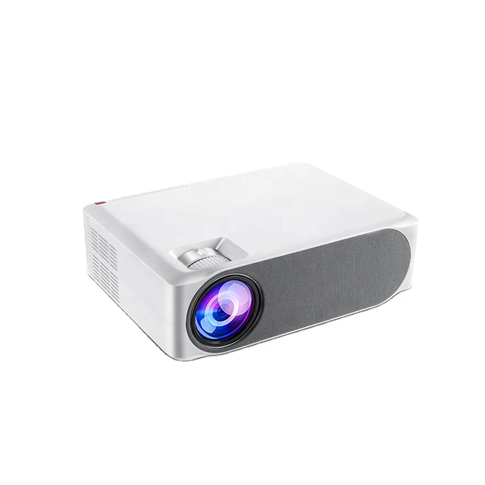 

Hot-selling 5.98inch Full HD 1080P LCD 4K Supported Projector For Home Theater Basic Version, White