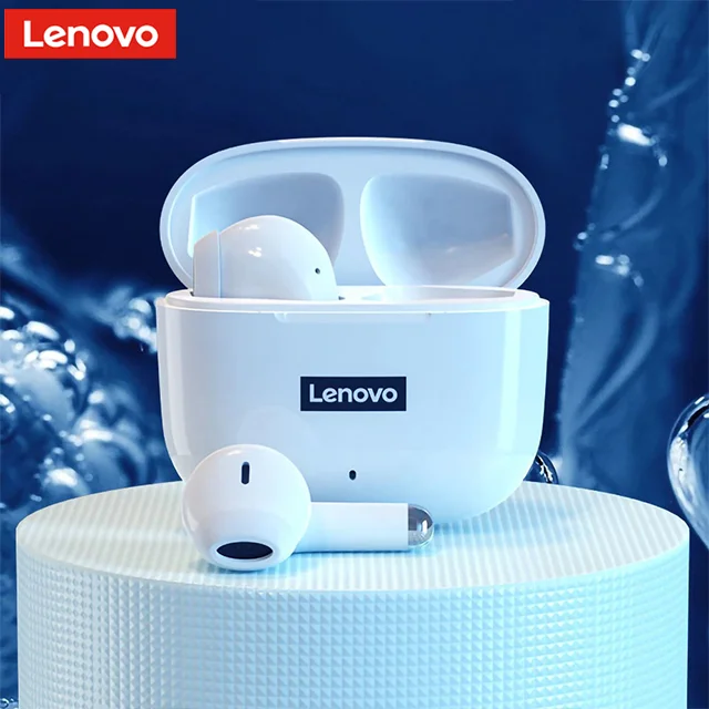 

NEW 100% original Lenovo LP40 TWS wireless earphone Bluetooths5.0 dual stereo noise reduction bass touch control long standby 23