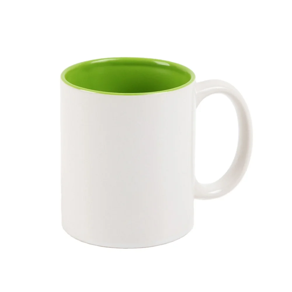 

Wholesale 11oz Blank Sublimation Mugs Top Grade Inner Colourful Sublimation Ceramic Mug