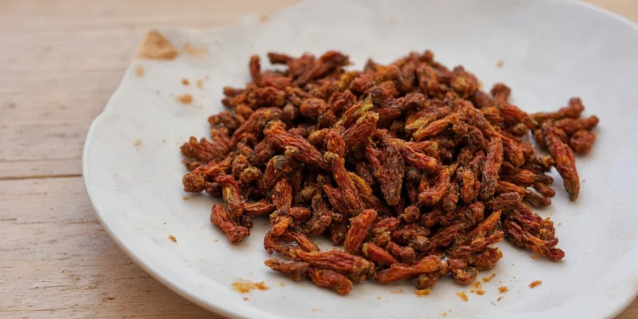Side-by-side image of fresh and dried jalapeños