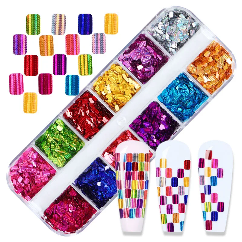 

Nail Products Manufacturers Laser Holographic Glitter For Nail Art Decoration Suppliers