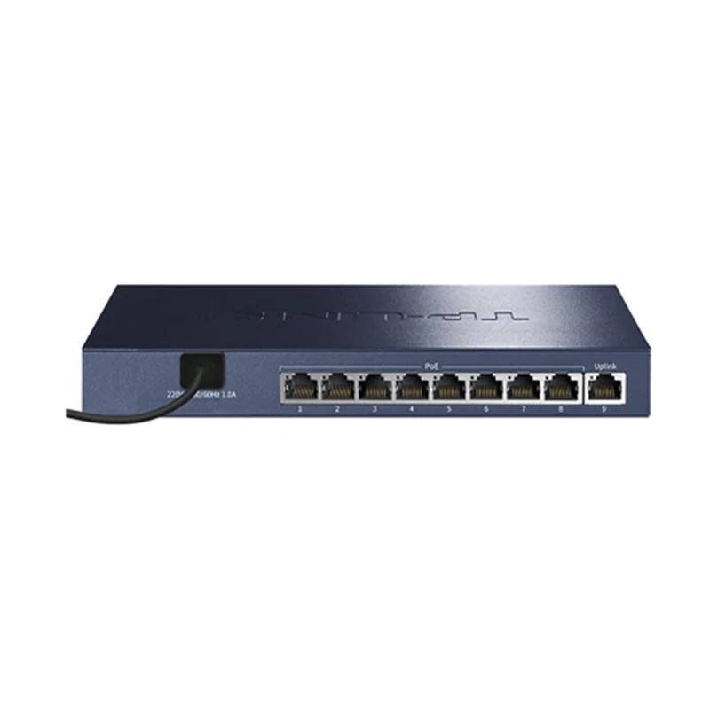 tp-link tl-sf1009ph 9-port 100m poe switch modulo ap telecamera