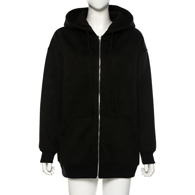 

B61417A A hoodie and fleece cardigan sweater for women's fashion in 2019