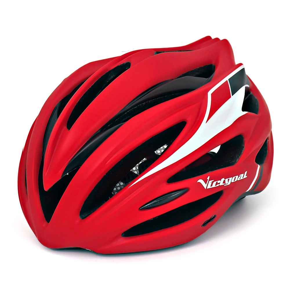 

VICTGOAL Men Bike Helmet Light Bicycle Helmet OEM Cycling Helmet for Bikers, Red