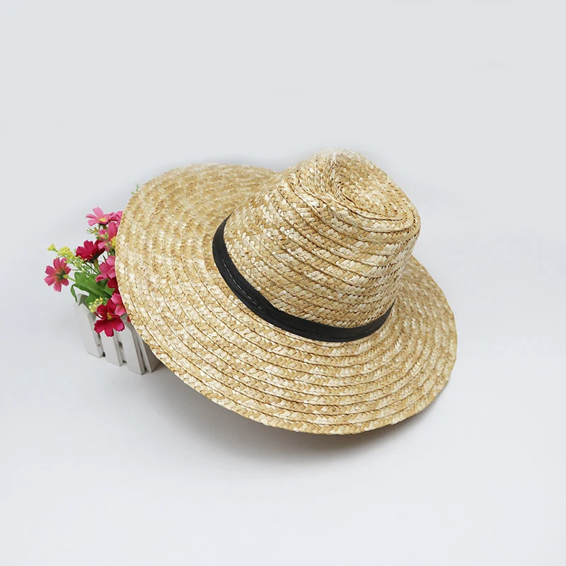 

MIO Factory Cheap Summer Holiday Outdoor Hat Beach Fishing Sun Shade Men Boys Hat Straw Hats Simple Vintage