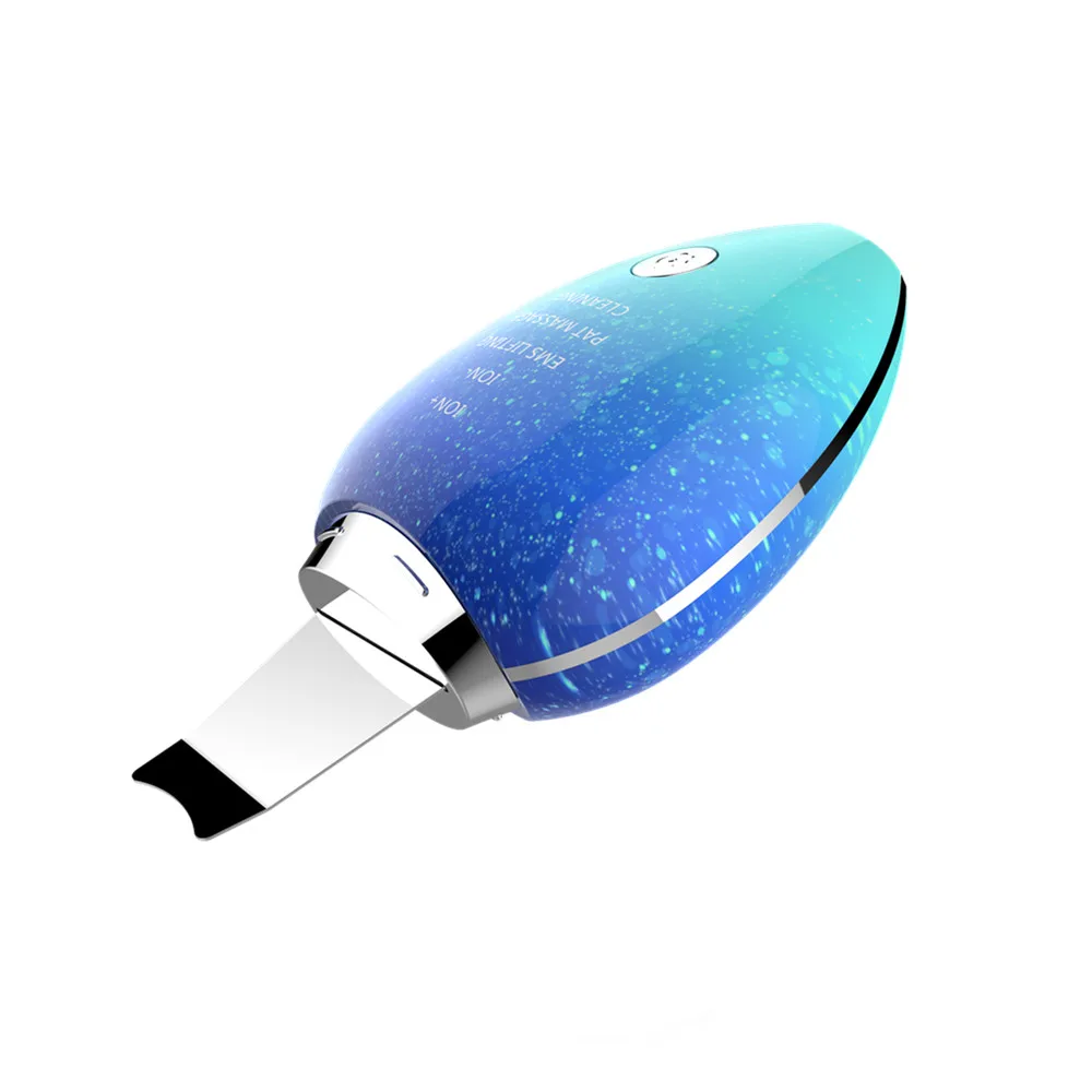 

2020 new mini usb rechargeable beauty care face peeling electric face ultrasonic skin scrubber