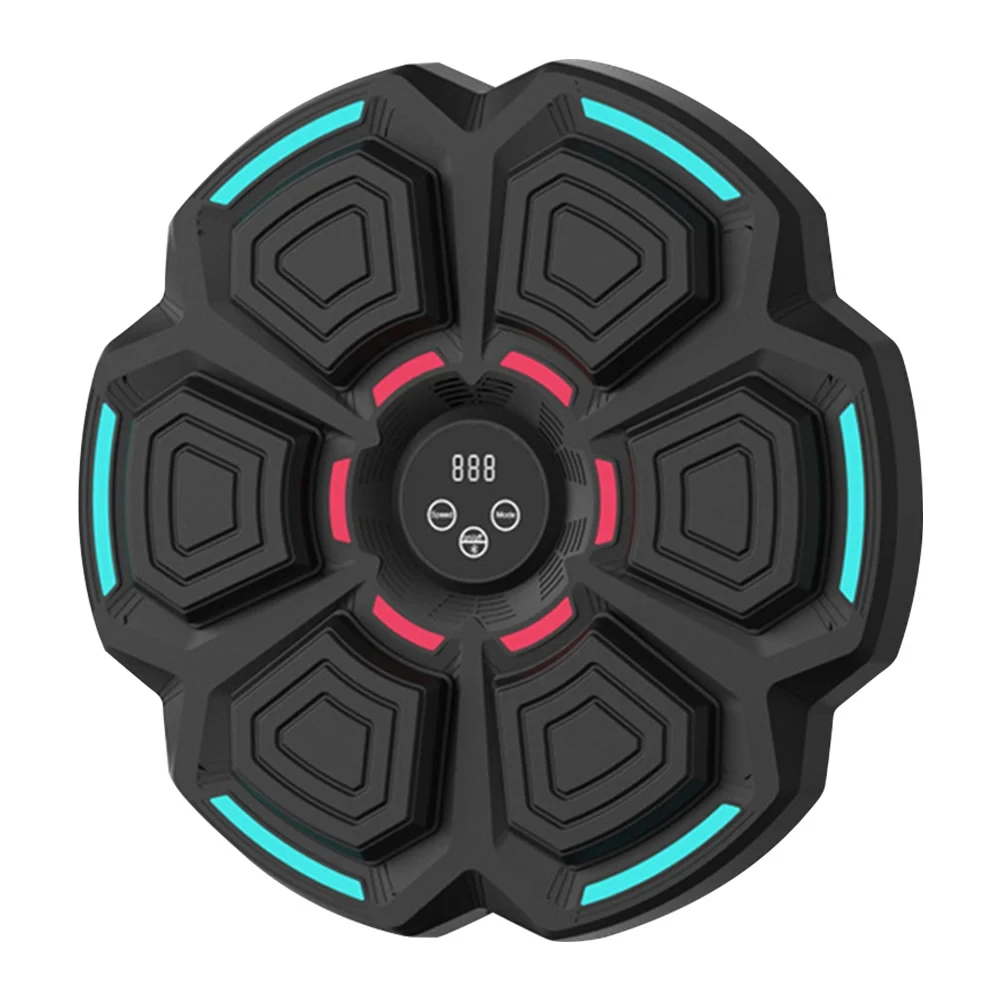 Best Quality Mini Portable Home Fitness Adult Kid Light up Boxing Target Punch Pad Smart Music Boxing Machine