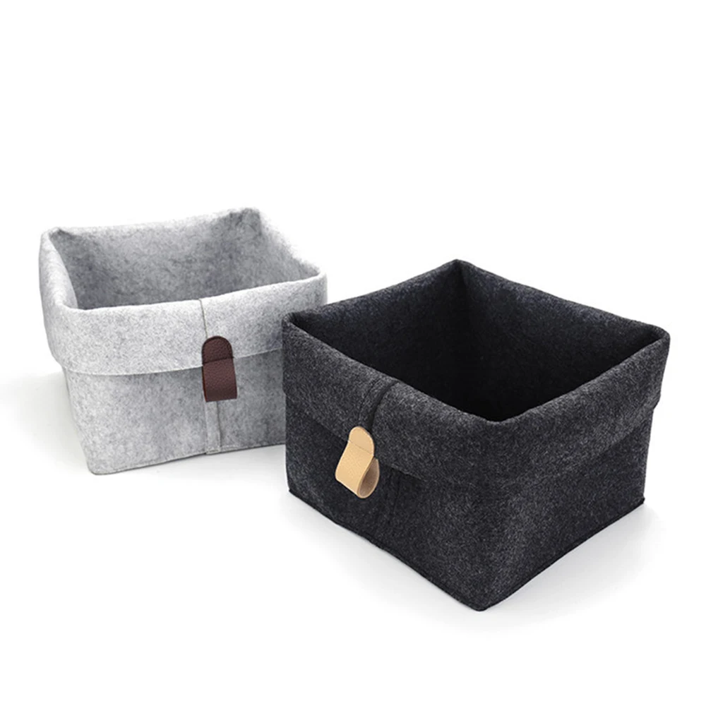 

Best Selling Nordic Felt Desktop Storage Box Nordic Felt Storage Basket
