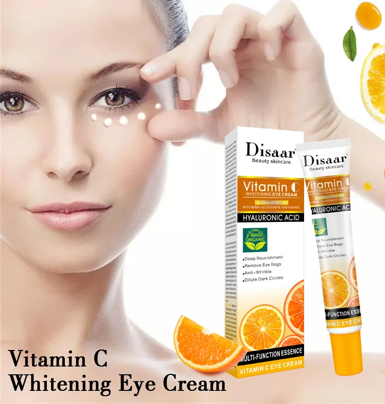 

Eye Cream VC Serum Anti-Wrinkle Anti-Age Remove Dark Circles Eye Care Against Puffiness And Bags Hydrate Eye Cream