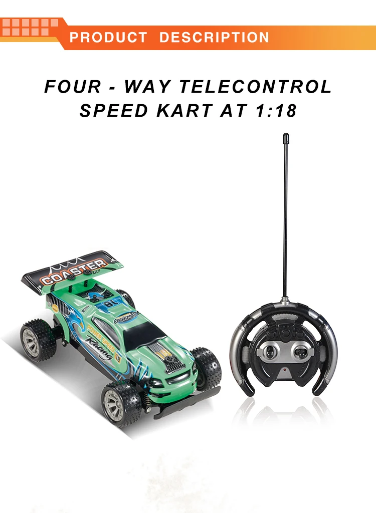 Superior Quality Wholesale 1:18 4WD Remote Control Go-kart Toys Car