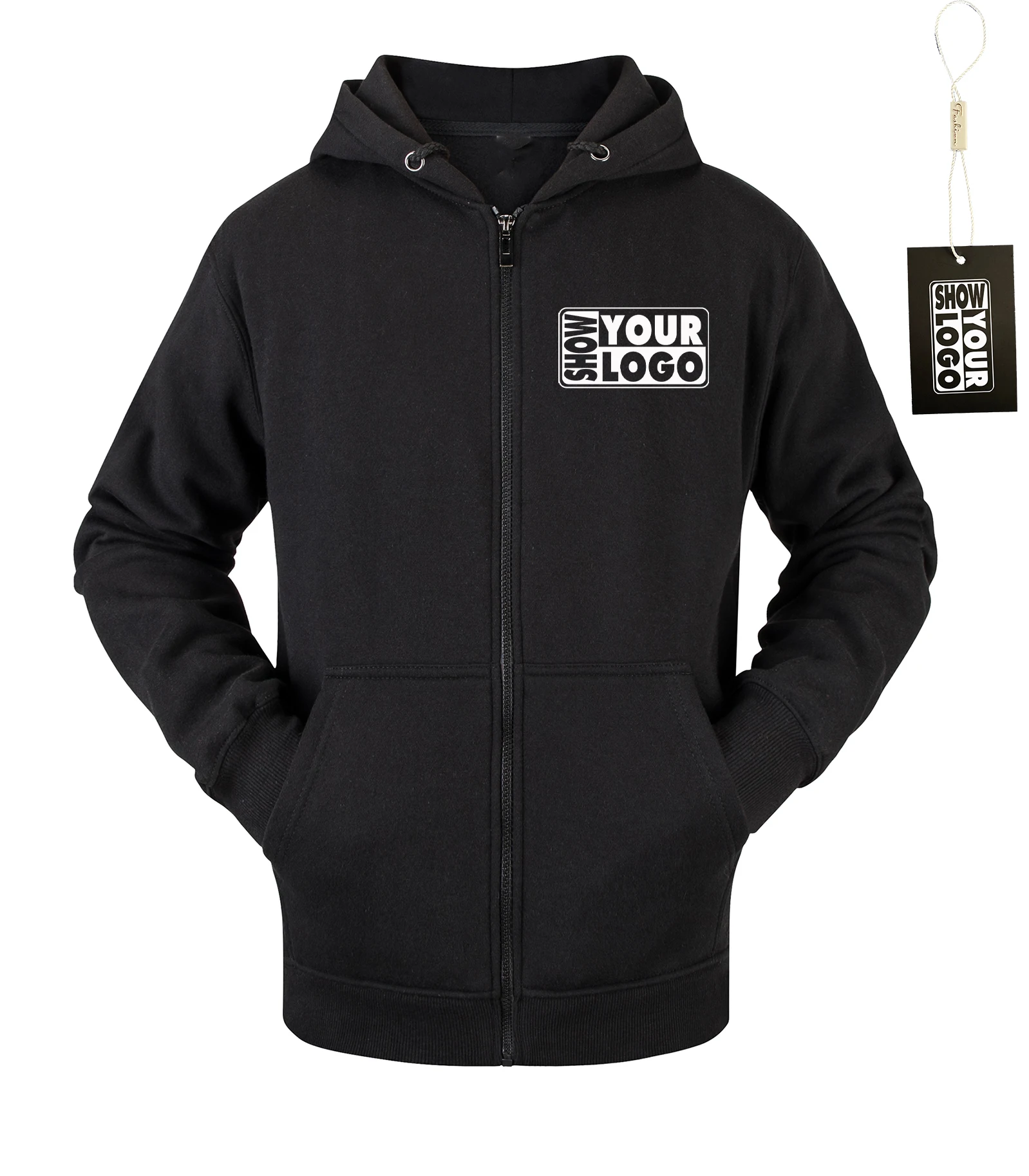 Custom Printing Hoodie Spring & Summer Men's Cotton Terry Hooded Sweatshirt Mixed Color and Size Accept