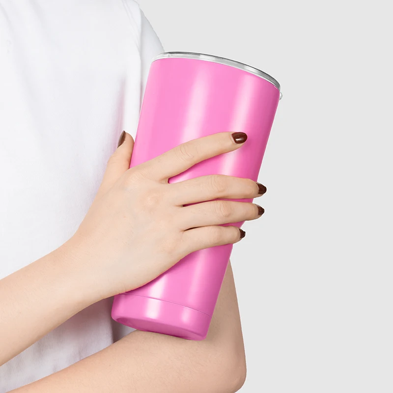 

Bpa free sublimation mug 30oz cup tumbler thermos, Silver , red, gold, pink