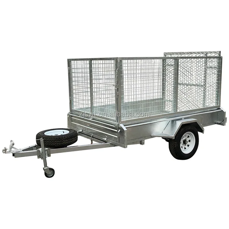7 X 5 Box Trailer(brand New Galvanised With Cage + Tipper Fully Welded) Buy Trailer,Box