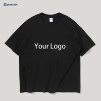 

EXP Factory Wholesale Customizable Loose Fit Basic tshirt High Praise Custom Own Logo Blank Oversize t shirt