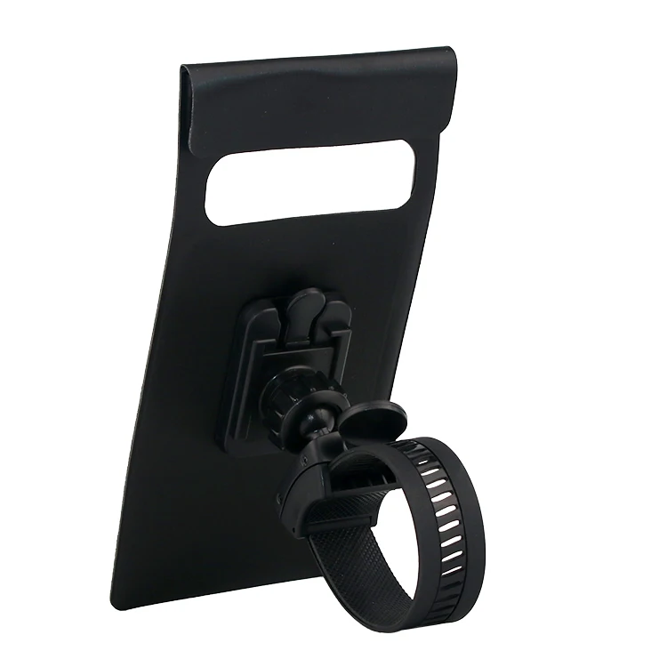 

TPU Material Frame Waterproof Bicycle Mobile Phone Holder Bag, Black