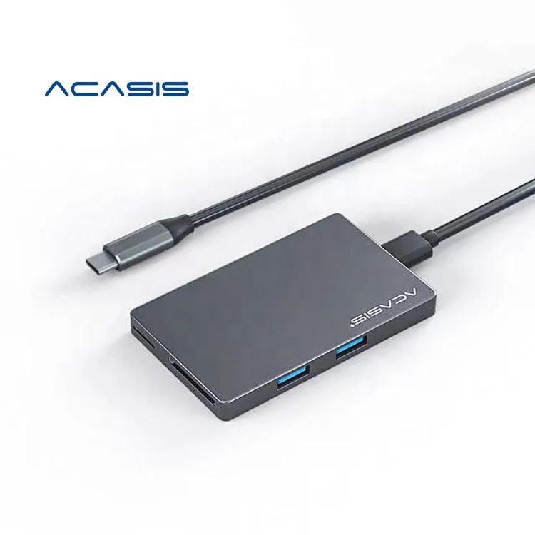 

ACASIS Dock USB Type C to HD-compatible HUB Adapter USB HUB for MacBook Pro Air TF SD Card Reader OTG Adapter Dock Type C HUB